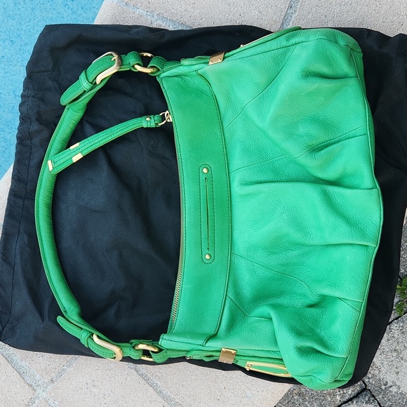 B Makowsky Genuine Leather Shoulder Bag - Picture 7 of 14